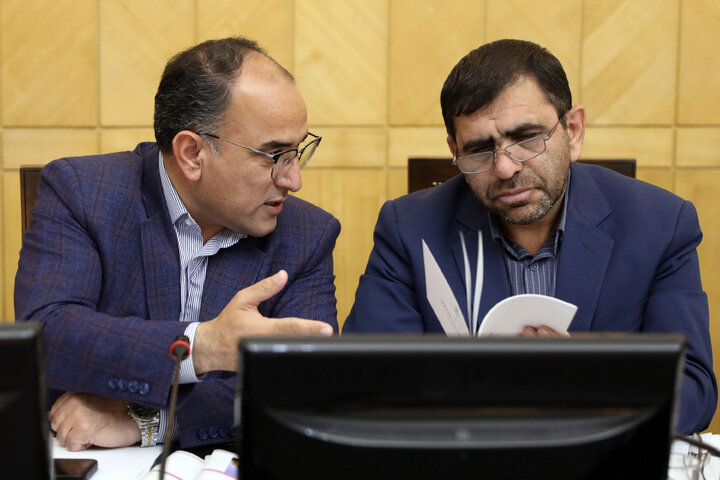 نشست کمیسیون برنامه و بودجه مجلس با حضور وزرای ورزش و جوانان و میراث فرهنگی و گردشگری