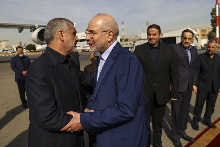 بدرقه رسمی رئیس مجلس به سفر پاکستان