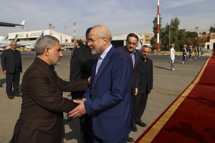 بدرقه رسمی رئیس مجلس به سفر پاکستان