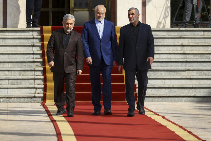 بدرقه رسمی رئیس مجلس به سفر پاکستان