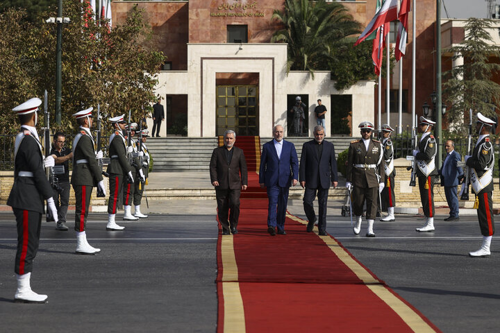 بدرقه رسمی رئیس مجلس به سفر پاکستان