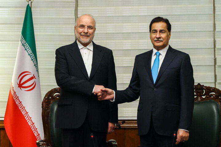 دیدار رؤسای مجالس ایران و پاکستان - اسلام‌آباد