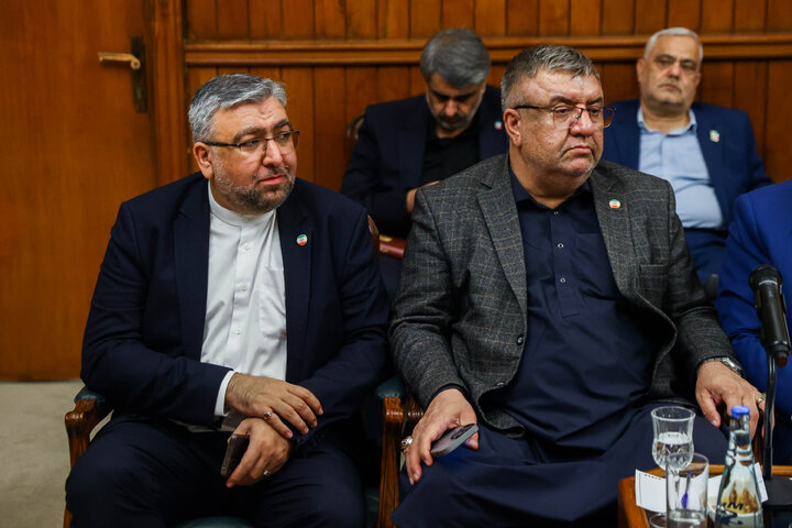 دیدار رؤسای مجالس ایران و پاکستان - اسلام‌آباد