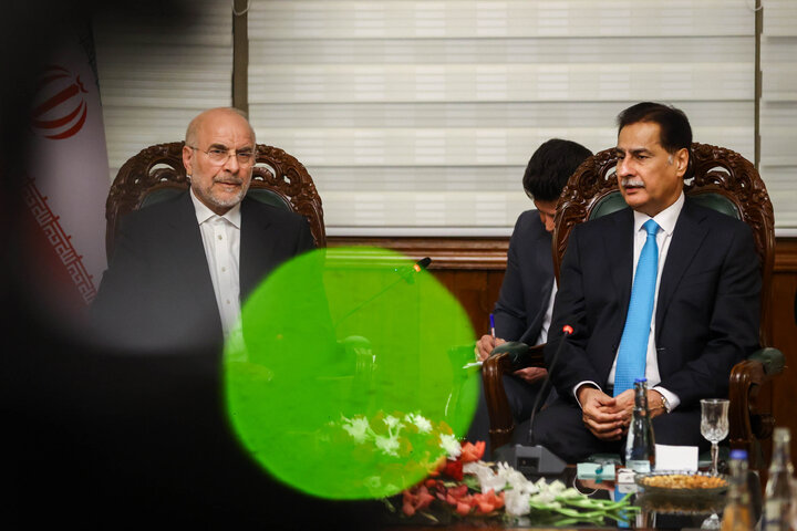 دیدار رؤسای مجالس ایران و پاکستان - اسلام‌آباد