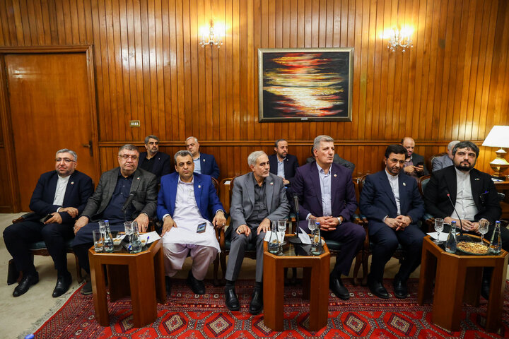 دیدار رؤسای مجالس ایران و پاکستان - اسلام‌آباد