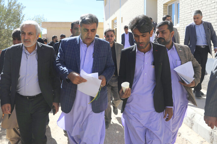 بازدید اعضای کمیسیون اجتماعی از مرکز آموزش فنی و حرفه ای شهر خاش