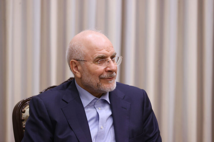 دیدار کفیل ریاست جمهوری و رئیس مجلس سنای پاکستان و دکتر قالیباف- اسلام آباد