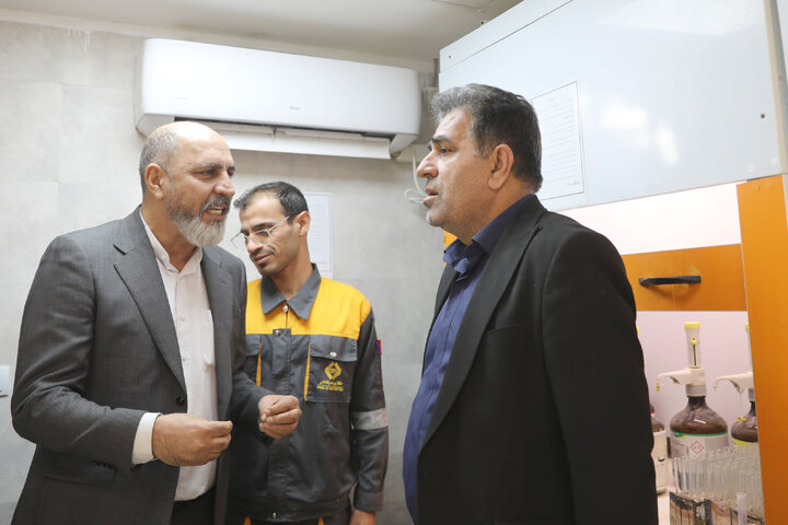 بازدید اعضای کمیسیون اجتماعی از معدن و کارخانه طلای صدر تفتان