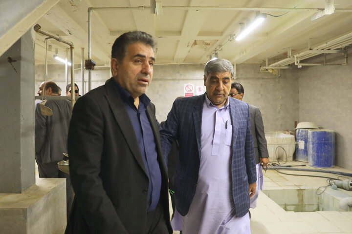 بازدید اعضای کمیسیون اجتماعی از معدن و کارخانه طلای صدر تفتان