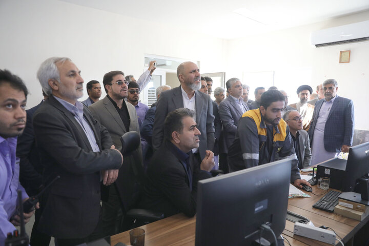 بازدید اعضای کمیسیون اجتماعی از معدن و کارخانه طلای صدر تفتان