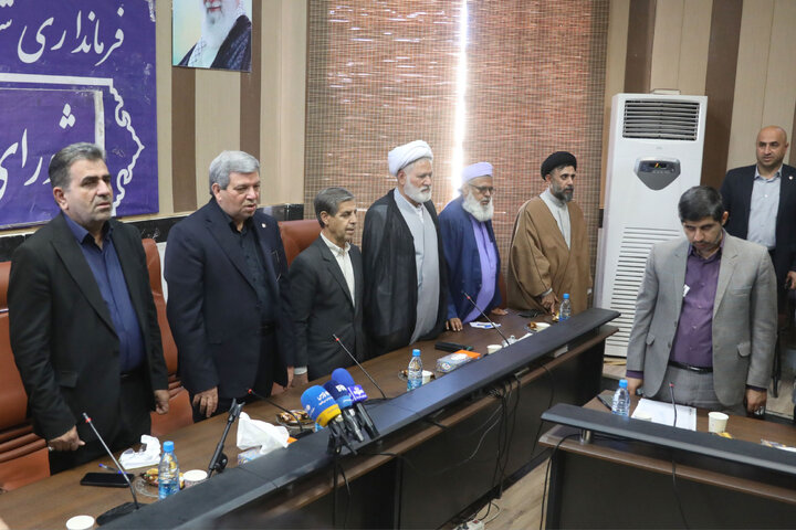 حضور اعضای کمسیون اجتماعی در شورای اداری شهرستان های خاش و تفتان