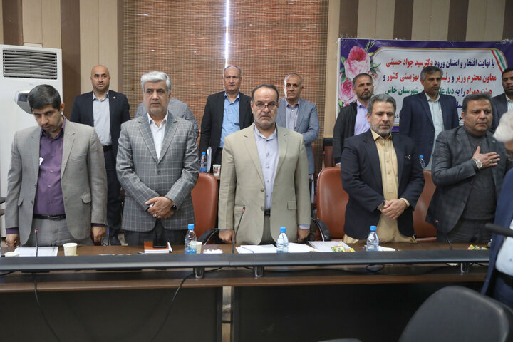 حضور اعضای کمسیون اجتماعی در شورای اداری شهرستان های خاش و تفتان
