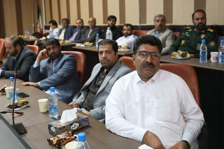 حضور اعضای کمسیون اجتماعی در شورای اداری شهرستان های خاش و تفتان