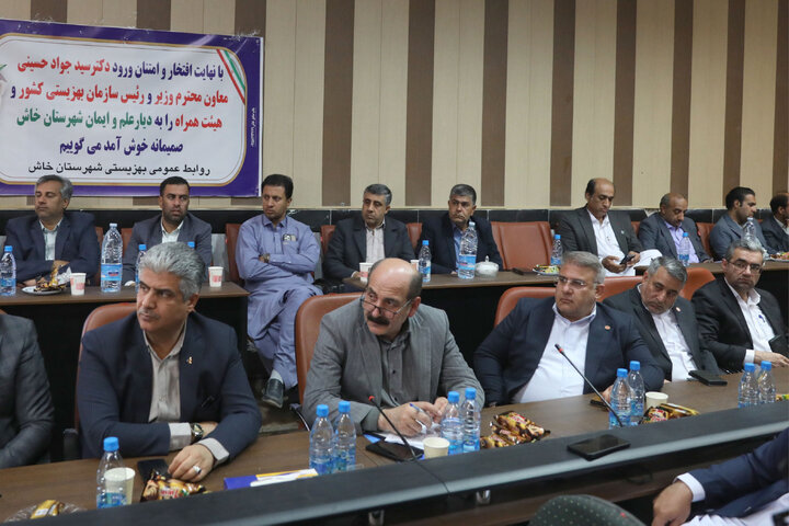 حضور اعضای کمسیون اجتماعی در شورای اداری شهرستان های خاش و تفتان
