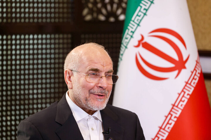 مصاحبه حامد میر مجری و روزنامه‌نگار سرشناس پاکستانی با دکتر قالیباف - اسلام‌آباد