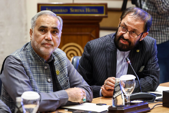 نشست اعضای فدراسیون اتاق‌های بازرگانی پاکستان با دکتر قالیباف - اسلام‌آباد