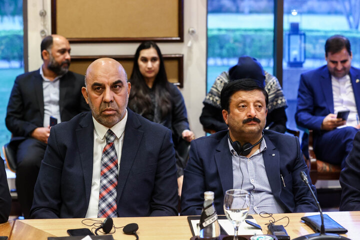 نشست اعضای فدراسیون اتاق‌های بازرگانی پاکستان با دکتر قالیباف - اسلام‌آباد