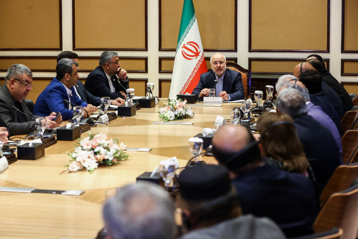 نشست اعضای فدراسیون اتاق‌های بازرگانی پاکستان با دکتر قالیباف - اسلام‌آباد