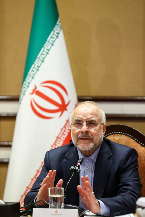 نشست اعضای فدراسیون اتاق‌های بازرگانی پاکستان با دکتر قالیباف - اسلام‌آباد