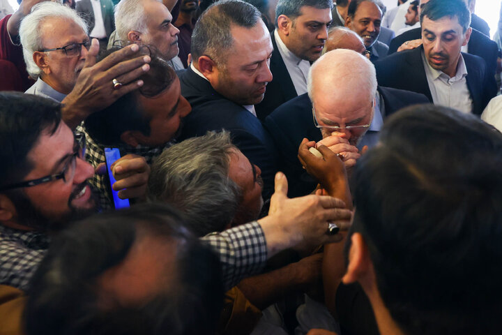 حضور و سخنرانی دکتر قالیباف در نماز جمعه شهر کراچی پاکستان