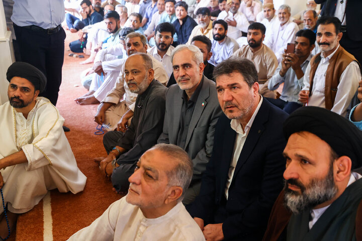 حضور و سخنرانی دکتر قالیباف در نماز جمعه شهر کراچی پاکستان