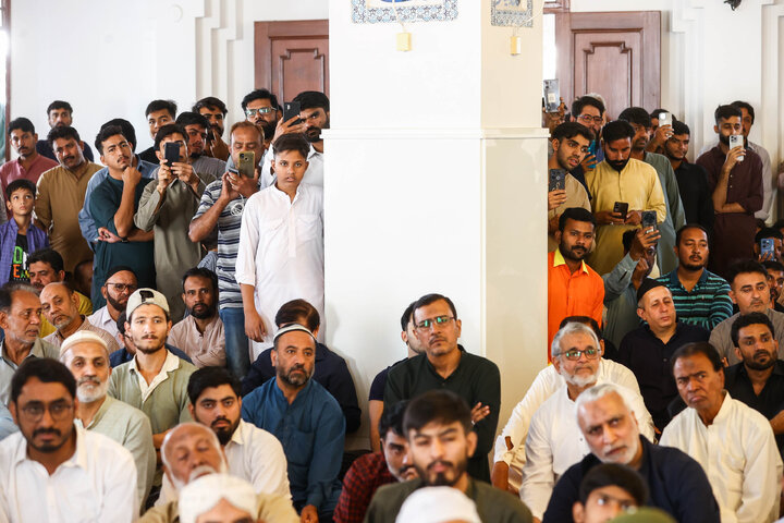 حضور و سخنرانی دکتر قالیباف در نماز جمعه شهر کراچی پاکستان