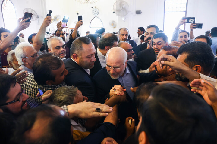 حضور و سخنرانی دکتر قالیباف در نماز جمعه شهر کراچی پاکستان