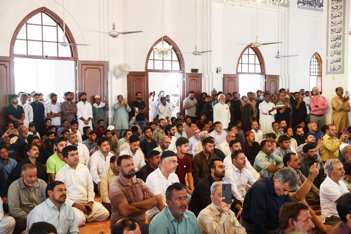 حضور و سخنرانی دکتر قالیباف در نماز جمعه شهر کراچی پاکستان