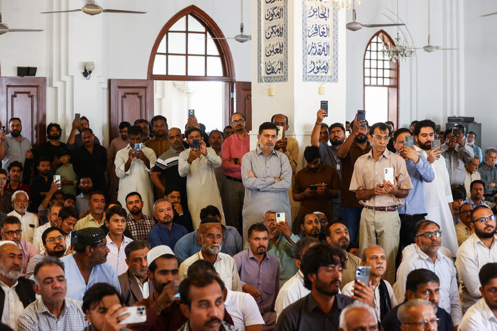 حضور و سخنرانی دکتر قالیباف در نماز جمعه شهر کراچی پاکستان