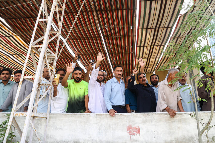 حضور و سخنرانی دکتر قالیباف در نماز جمعه شهر کراچی پاکستان