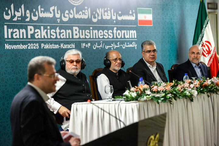نشست دکتر قالیباف با فعالان اقتصادی پاکستان و ایران