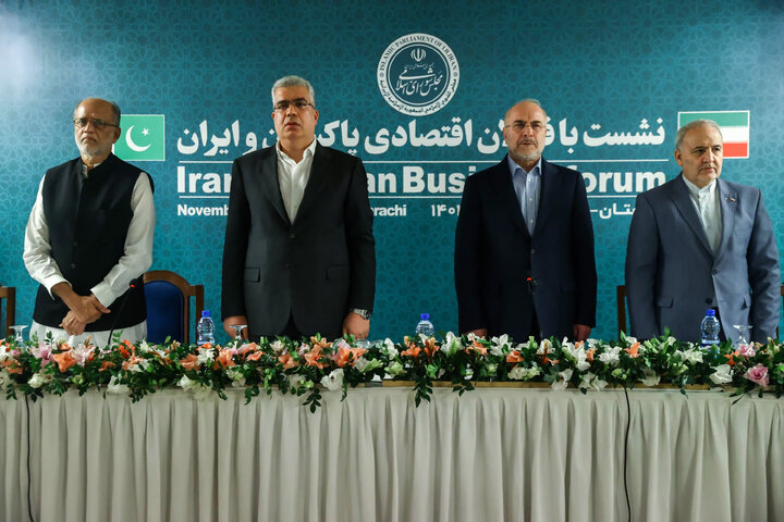 نشست دکتر قالیباف با فعالان اقتصادی پاکستان و ایران