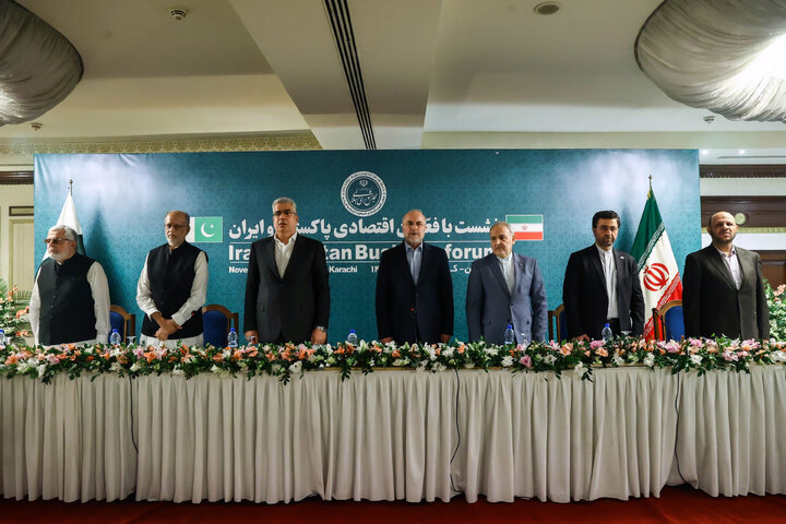 نشست دکتر قالیباف با فعالان اقتصادی پاکستان و ایران