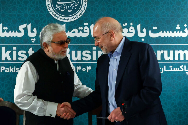 نشست دکتر قالیباف با فعالان اقتصادی پاکستان و ایران