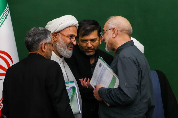 جلسه شورای هماهنگی مجلس شورای اسلامی با حضور دکتر قالیباف