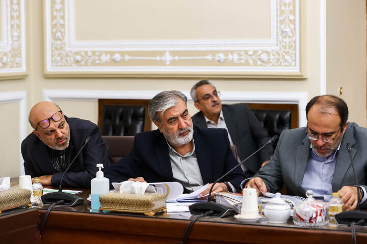 جلسه شورای هماهنگی مجلس شورای اسلامی با حضور دکتر قالیباف