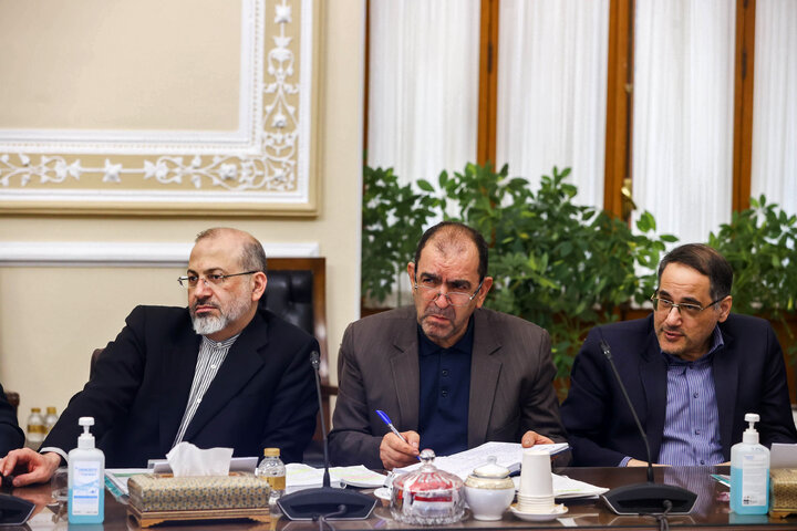 جلسه شورای هماهنگی مجلس شورای اسلامی با حضور دکتر قالیباف