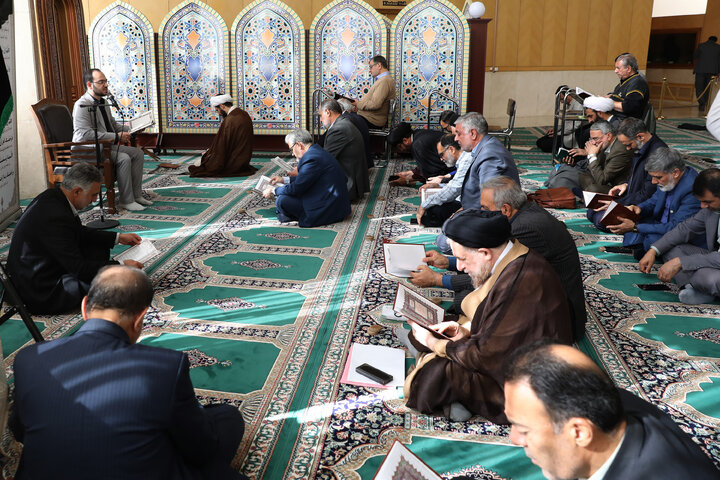 مراسم یادبود مادر محمد جلالی نماینده دلیجان