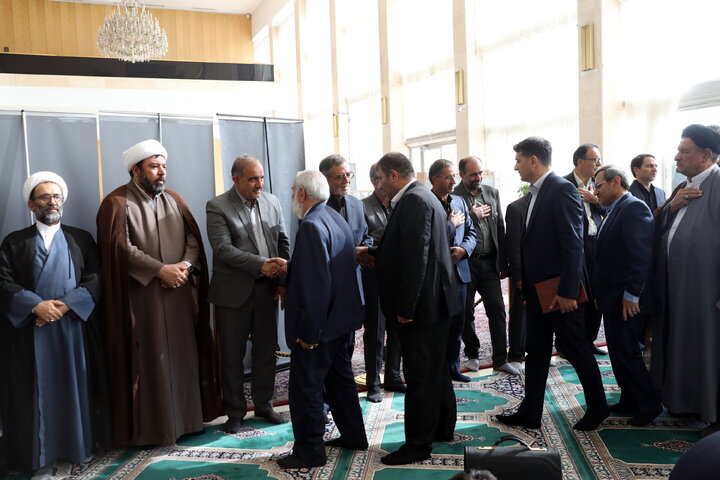 مراسم یادبود مادر محمد جلالی نماینده دلیجان