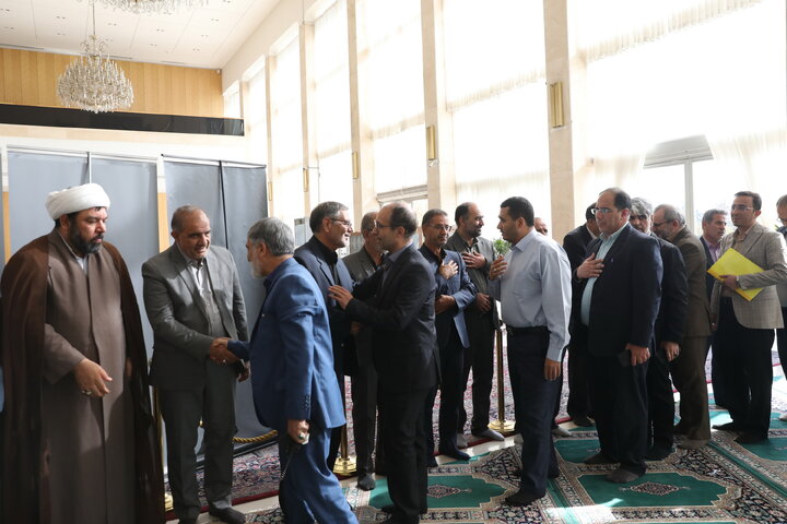 مراسم یادبود مادر محمد جلالی نماینده دلیجان