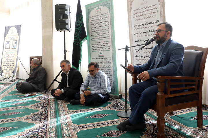 مراسم یادبود مادر محمد جلالی نماینده دلیجان