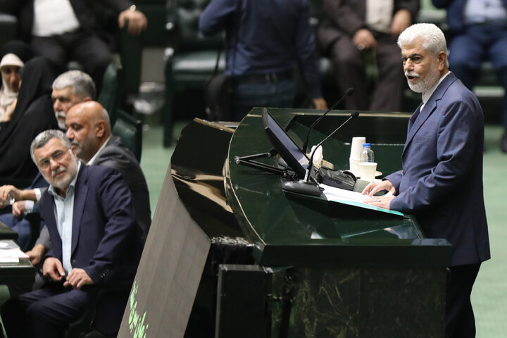 جلسه علنی مجلس شورای اسلامی نوبت صبح روز دوم بررسی اجرای برنامه هفتم در سال اول