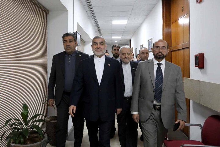 دیدار دکتر نیکزاد و هیئت پارلمانی همراه با سردار ایاز صادق رئیس مجلس ملی پاکستان