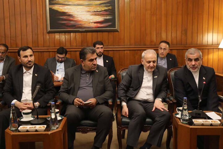 دیدار دکتر نیکزاد و هیئت پارلمانی همراه با سردار ایاز صادق رئیس مجلس ملی پاکستان