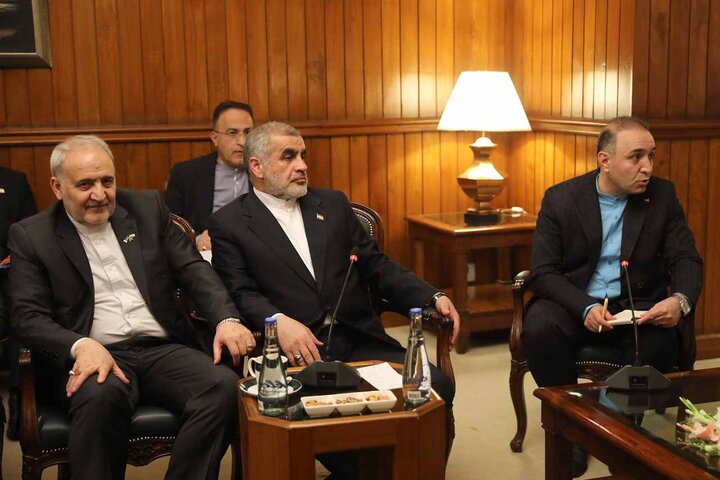 دیدار دکتر نیکزاد و هیئت پارلمانی همراه با سردار ایاز صادق رئیس مجلس ملی پاکستان