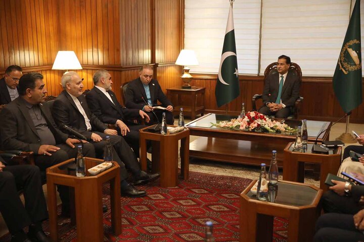 دیدار دکتر نیکزاد و هیئت پارلمانی همراه با سردار ایاز صادق رئیس مجلس ملی پاکستان