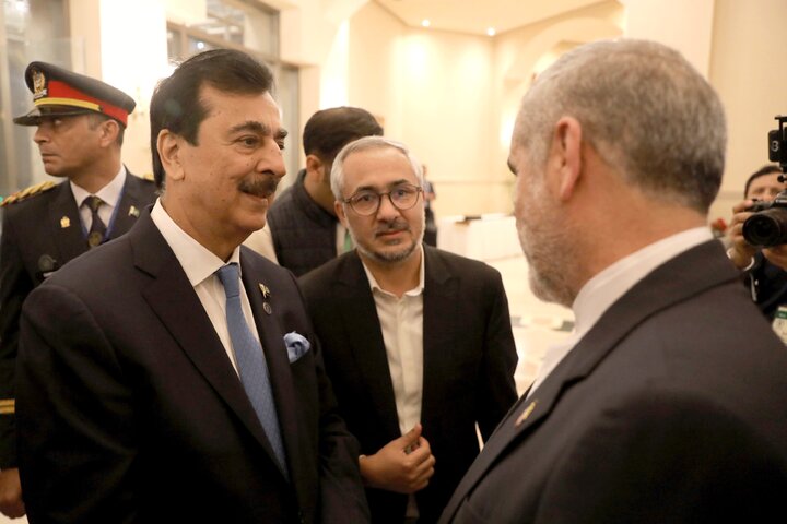 دیدار صمیمانه علی نیکزاد نایب‌رئیس مجلس و هیأت پارلمانی ایران با یوسف رضا گیلانی رئیس مجلس سنای پاکستان