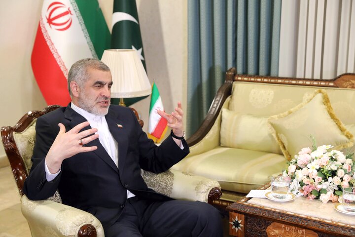 گفت‌وگوی علی نیکزاد نایب‌رئیس مجلس با شبکه تلویزیونی سماء پاکستان