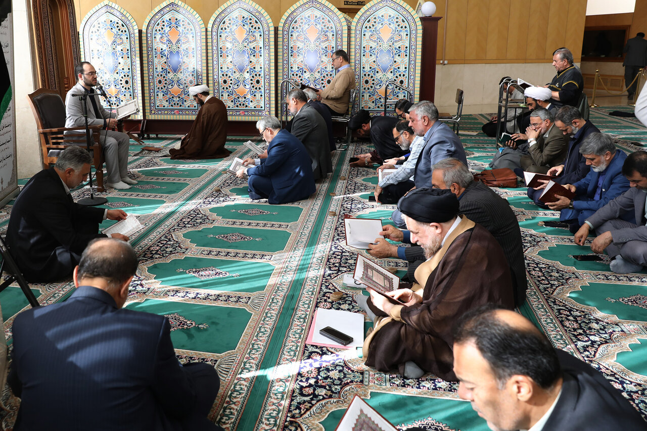 خانه ملت - مراسم یادبود مادر محمد جلالی نماینده دلیجان