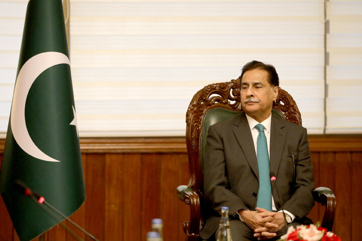 دیدار دکتر نیکزاد با سردار ایاز صادق رئیس مجلس ملی پاکستان